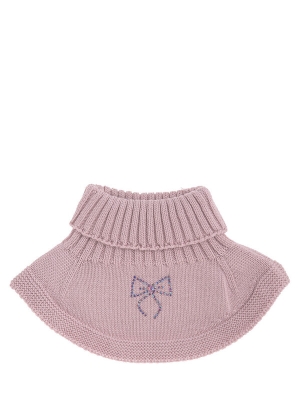 Вакса шарф-снуд, Mialt пудровый, весна-осень