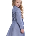 Платье для девочек Mini Maxi, модель 3736, цвет синий/мультиколор/мультиколор