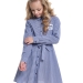 Платье для девочек Mini Maxi, модель 3736, цвет синий/мультиколор/мультиколор