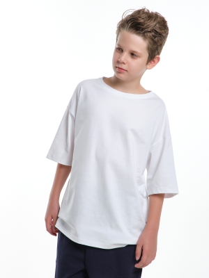 Футболка ддля мальчиков Mini Maxi, модель 1892, цвет белый