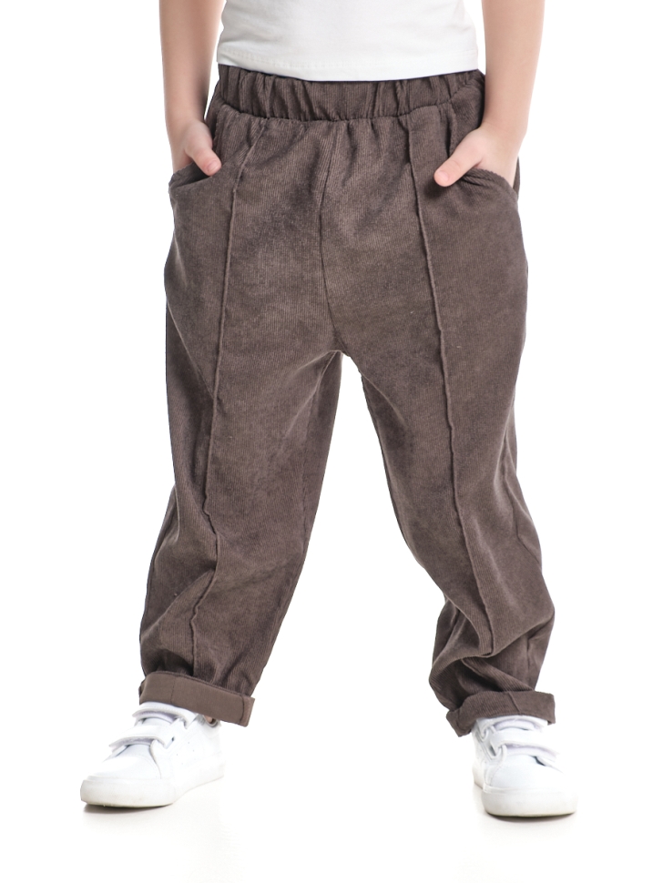 Брюки для мальчиков Mini Maxi, модель 7981, цвет коричневый - Брюки для девочек
