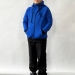 Спортивный костюм с начесом для мальчика БУШОН SP30, цвет синий/черный