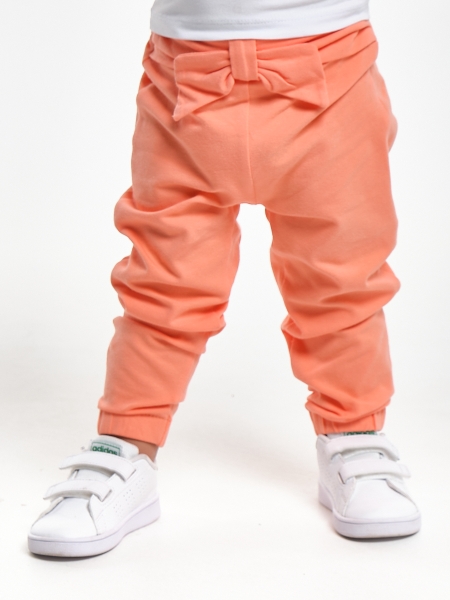 Брючки для девочек Mini Maxi, модель 3400, цвет кремовый - Штаны трикотажные