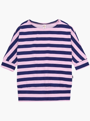 Туника для девочек Mini Maxi, модель 1413, цвет розовый/сиреневый