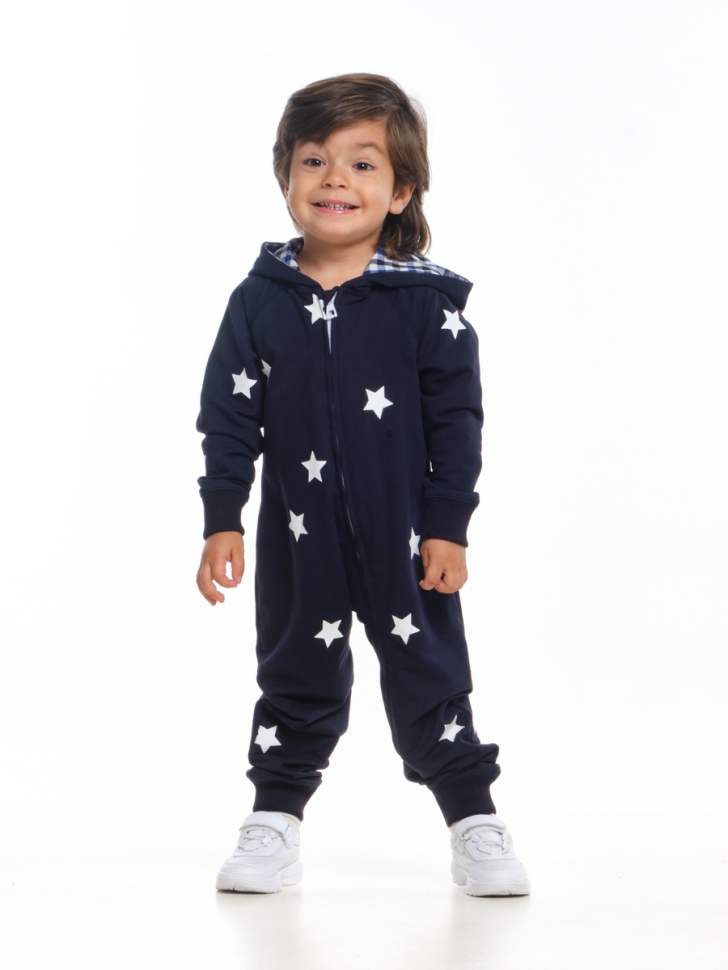 Комбинезон для мальчиков Mini Maxi, модель 6795, цвет синий - Комбинезоны спортивные