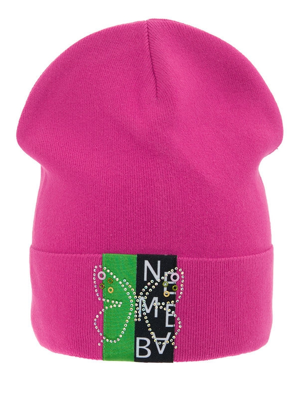 Шапка для девочки Локи, Миалт фуксия - Для девочек весна-осень