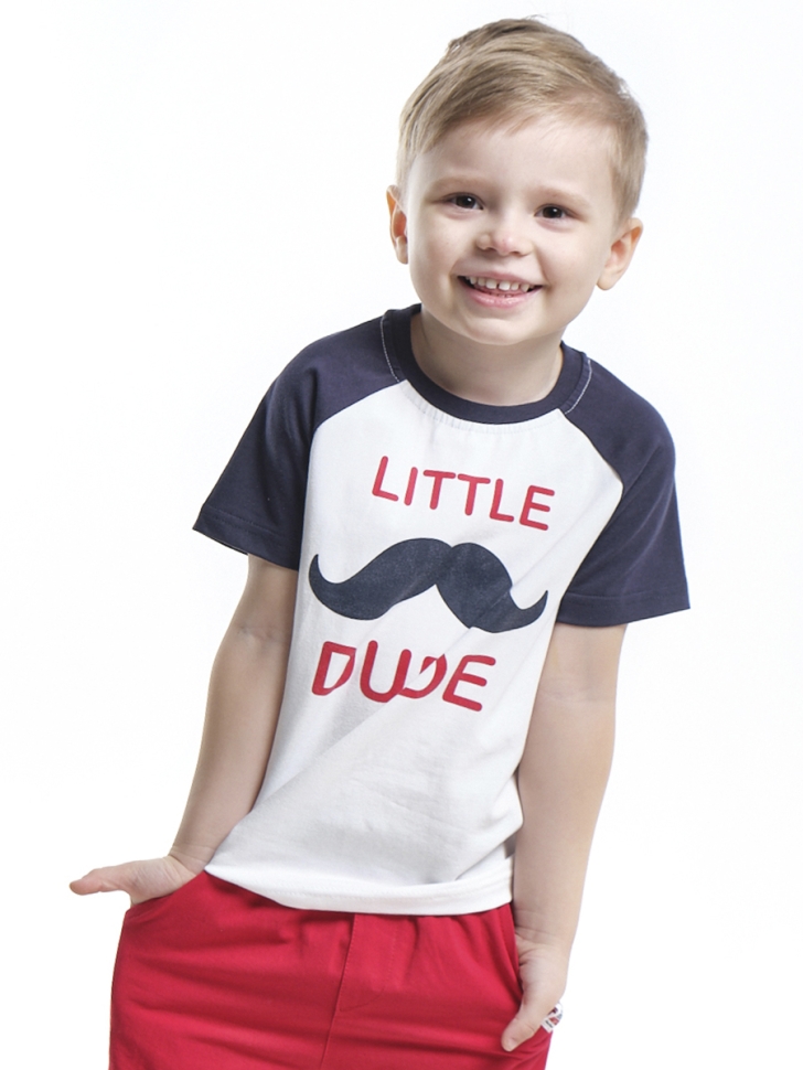 Футболка для мальчиков Mini Maxi, модель 0699, цвет белый - Футболки для мальчиков