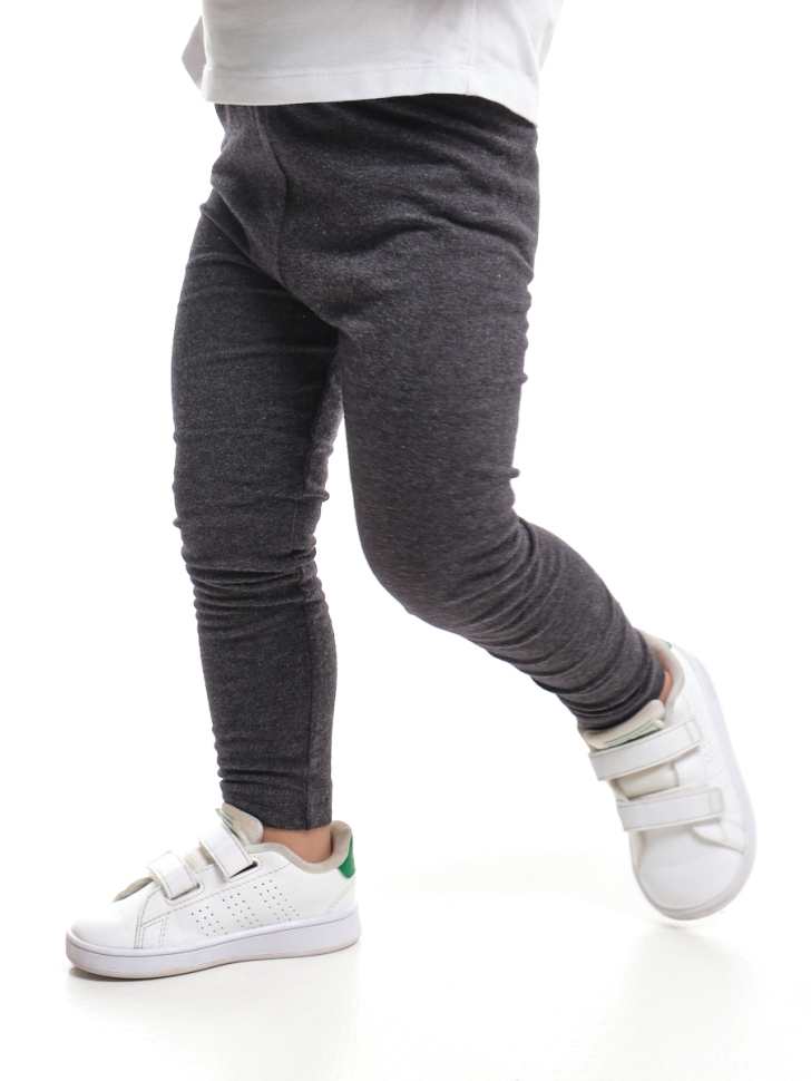 Бриджи для девочек Mini Maxi, модель 1205, цвет черный/меланж - Бриджи / велосипедки