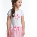 Платье для девочек Mini Maxi, модель 3960, цвет белый/розовый
