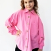 Рубашка для девочки БУШОН, цвет ярко-розовый