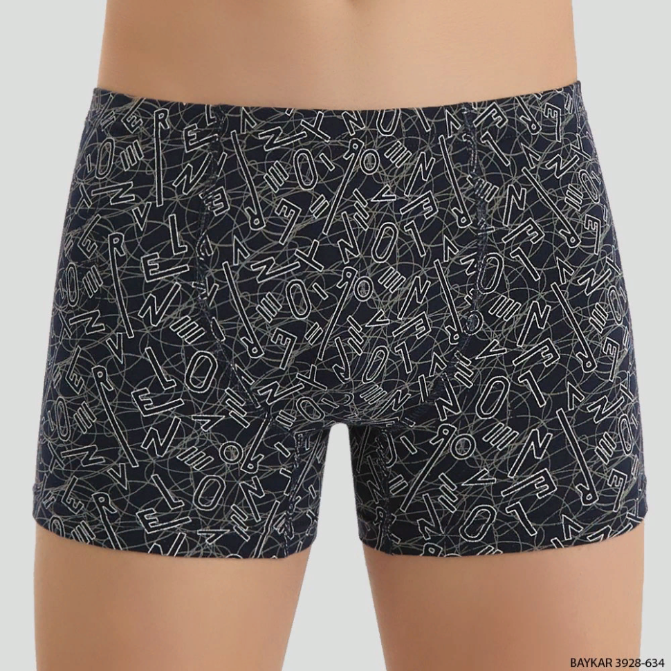 Трусы-боксеры для мальчика, 3928 Baykar - Трусы боксеры