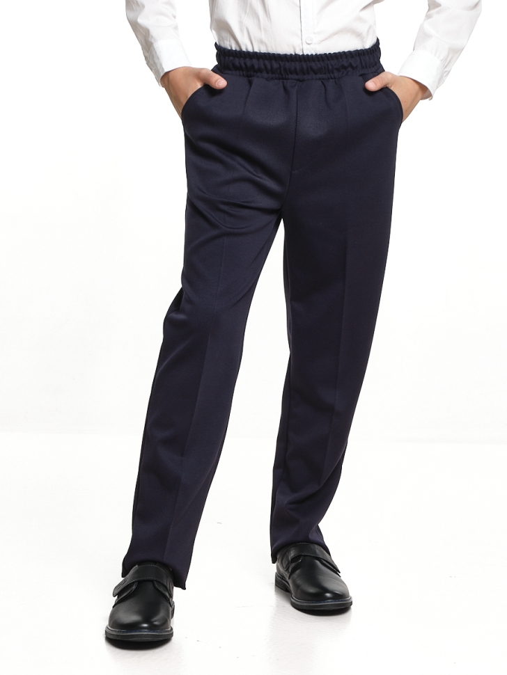 Брюки для мальчиков Mini Maxi, модель 7172, цвет синий - Брюки текстильные