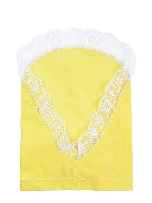 Косынка для девочки Аквата косынка, Миалт желтый/сзади - Косынки детские