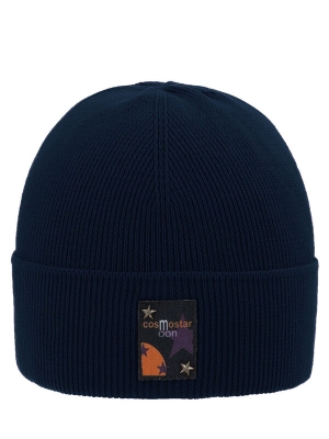 Шапка для мальчика Cosmo, Миалт темно-синий, весна-осень