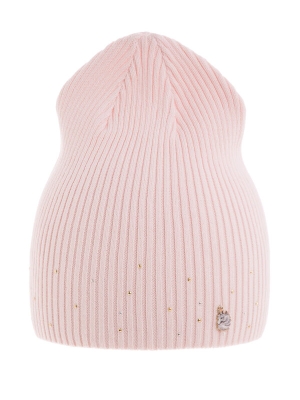 Шапка для девочки Айя, Миалт бледно-розовый, весна-осень