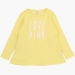 Футболка для девочек Mini Maxi, модель 0572, цвет желтый