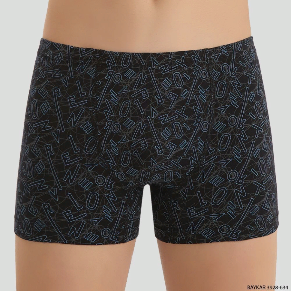 Трусы-боксеры для мальчика, 3928 Baykar - Трусы боксеры