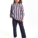 Блузка для девочек Mini Maxi, модель 4786, цвет синий/красный/мультиколор