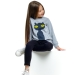 Джемпер для девочек Mini Maxi, модель 2015, цвет серый
