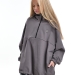 Худи для девочек Mini Maxi, модель 8038, цвет графит