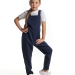 Комбинезон для девочек Mini Maxi, модель 7143, цвет темно-синий