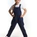 Комбинезон для девочек Mini Maxi, модель 7143, цвет темно-синий