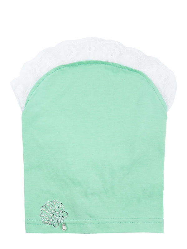 Косынка для девочки Аквата косынка, Миалт мятный, весна-осень-лето - Косынки детские