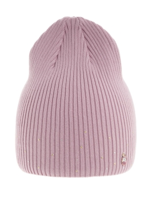 Шапка для девочки Айя, Миалт пудровый, весна-осень