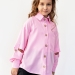 Рубашка для девочки БУШОН, цвет розовый