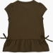Футболка для девочек Mini Maxi, модель 7568, цвет хаки