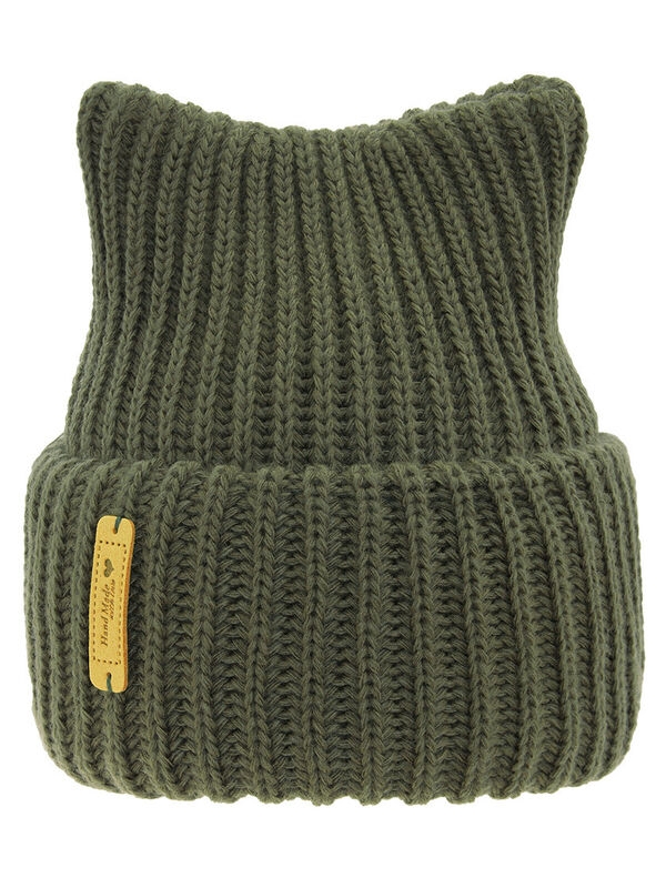 Шапка для девочки Пышка, Миалт хаки, весна-осень - Шапочки молодежные