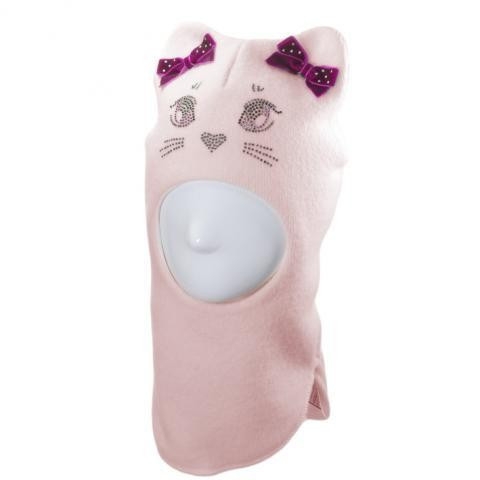 Шапка-шлем Ости св.розовый - Шапки-шлемы зима-осень