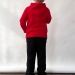 Спортивный костюм с начесом для мальчика БУШОН SP30, цвет красный/черный