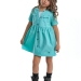 Платье для девочек Mini Maxi, модель 6081, цвет бирюзовый