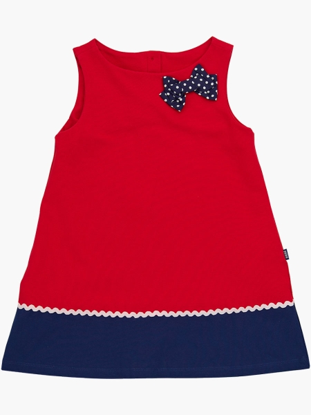 Платье для девочек Mini Maxi, модель 4432, цвет красный - Платья для девочек с коротким рукавом