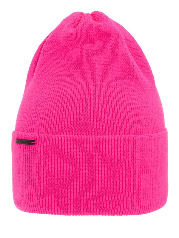 Шапка Dear, Миалт малина/неон - Для девочек весна-осень
