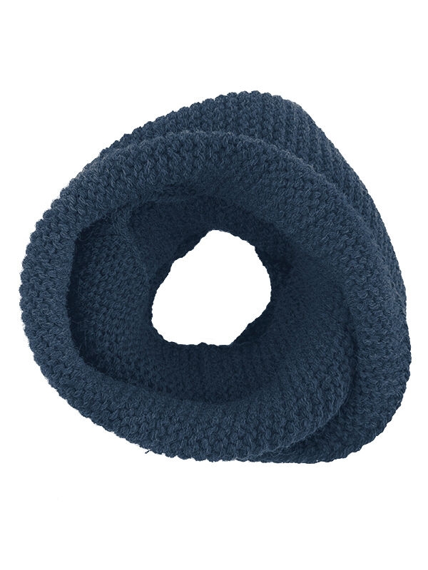 Шарф-снуд Малыш, Mialt джинсовый, зима - Шарф-снуд