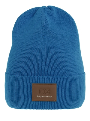 Шапка для мальчика Тимоти, Миалт ярко-синий, весна-осень