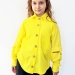 Рубашка для девочки БУШОН, цвет желтый