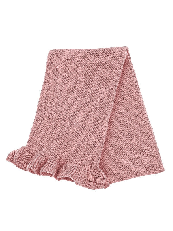 Шарф для девочки F300, Миалт бледно-коралловый/55, зима - Шарфы