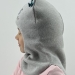 Шапка-шлем Ости св.серый