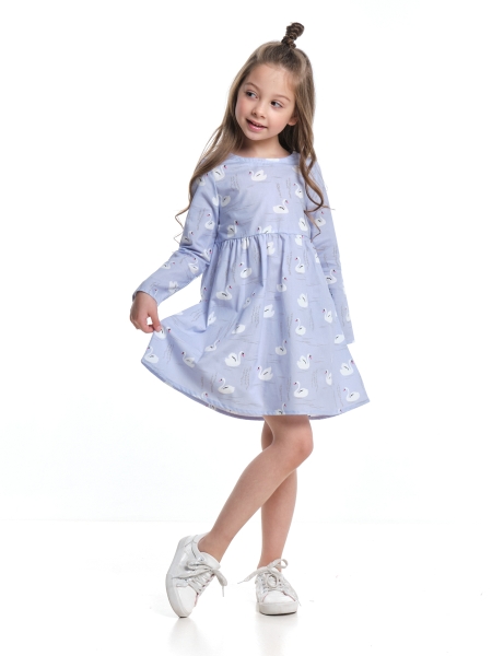 Платье для девочек Mini Maxi, модель 4517, цвет мультиколор - Платья для девочек с длинным рукавом