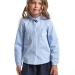 Блузка для девочек Mini Maxi, модель 4872, цвет голубой