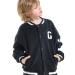 Бомбер для девочек Mini Maxi, модель 337594, цвет черный