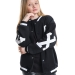 Бомбер для девочек Mini Maxi, модель 337594, цвет черный