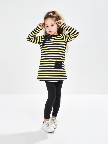 Комплект одежды для девочек Mini Maxi, модель 1204/1205, цвет мультиколор - Комплекты трикотажные
