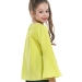 Блузка для девочек Mini Maxi, модель 4531, цвет неон/желтый