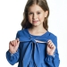 Платье для девочек Mini Maxi, модель 7181, цвет серый/синий