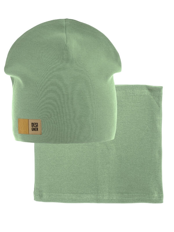 Комплект Эпизод, Миалт хаки, лето - Комплект: шапочки и шарф