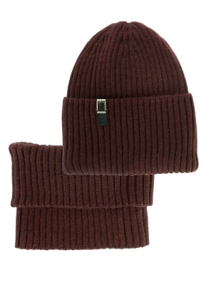 Комплект для девочки Солидарность, Миалт винный, зима